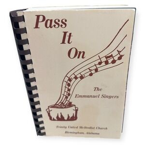 Trinity United Methodist Church Emmanuel Birmingham Spiral Bound Recipe Book